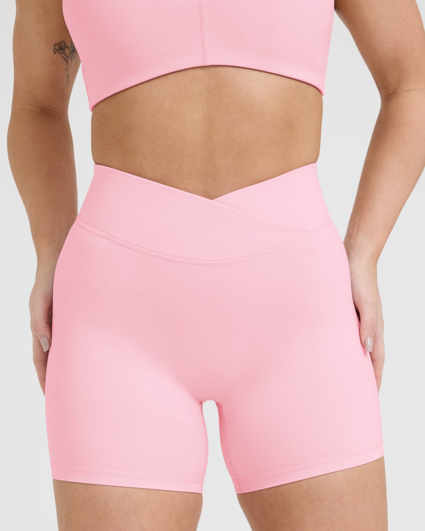 UnifiedMove Wrap Shorts 6" | Petal Pink - Image 4