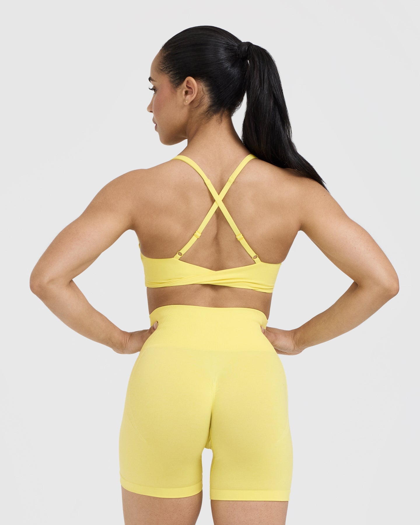 Alternative view of UnifiedMove Micro Bralette | Lemon Yellow