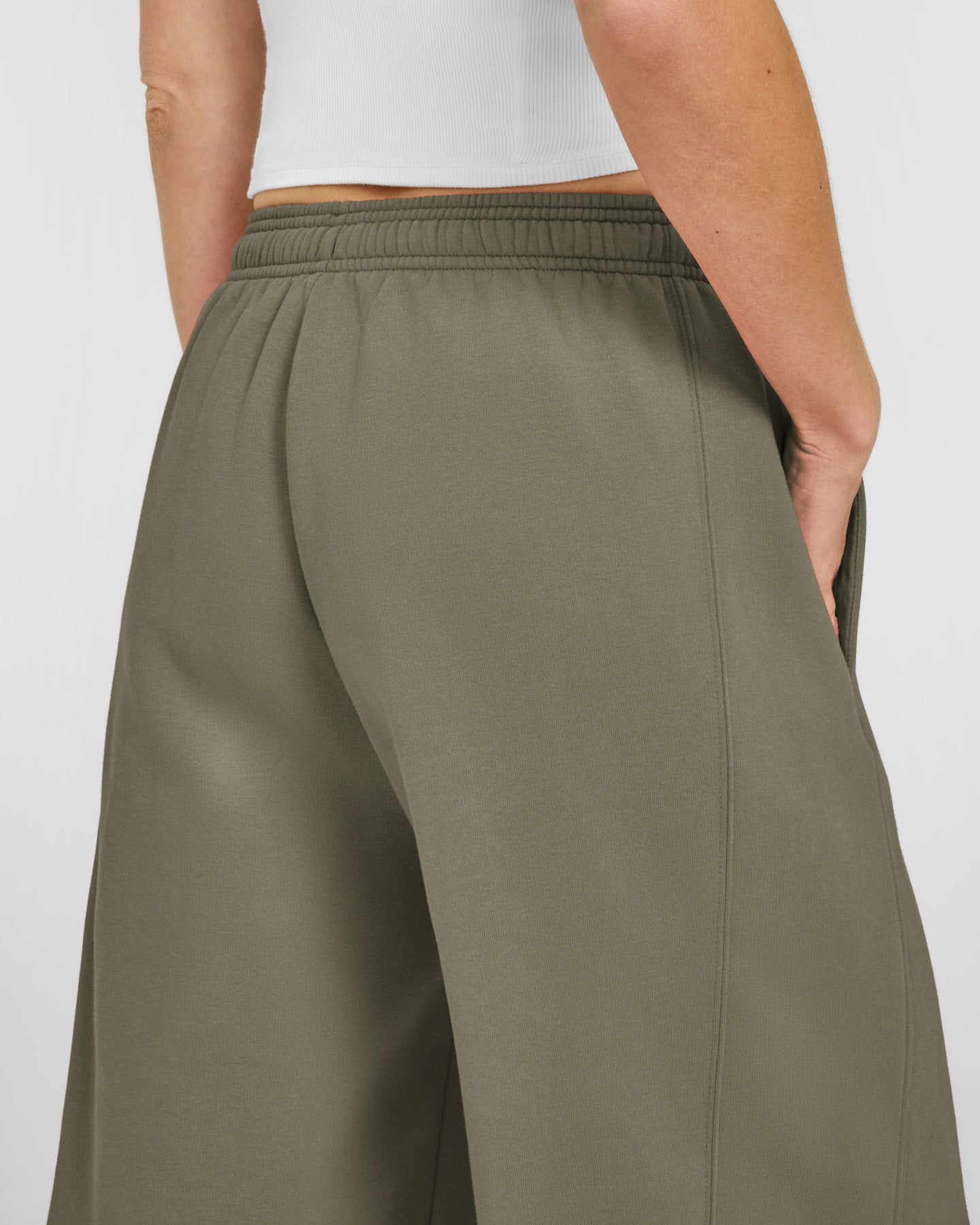 Foundations Straight Leg Joggers | Alpine Green - Image 6