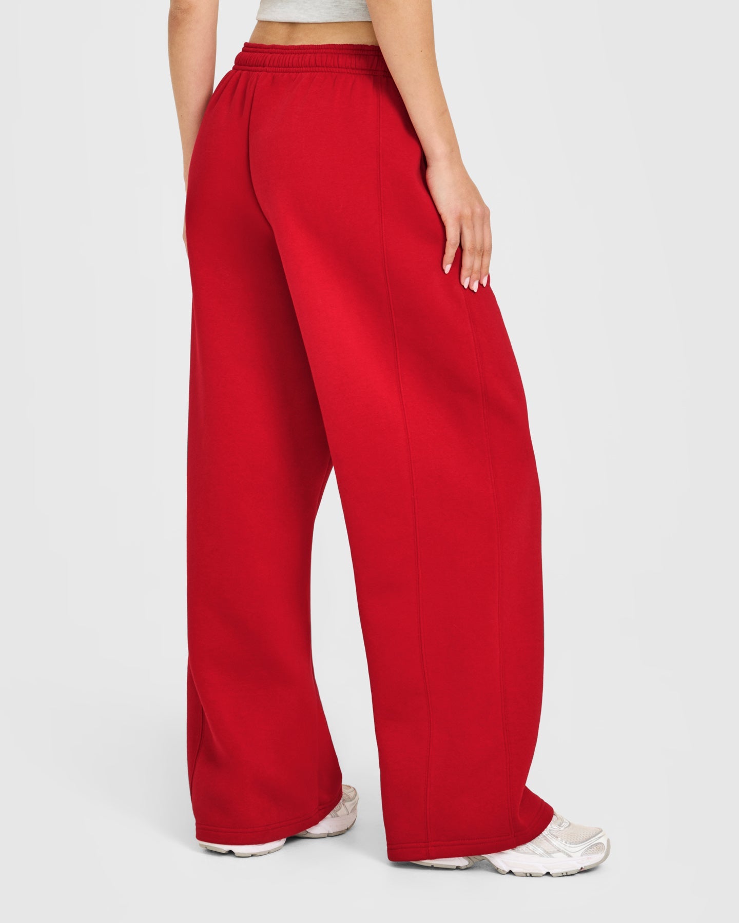 Foundations Straight Leg Joggers | Toasted Red - Image 4