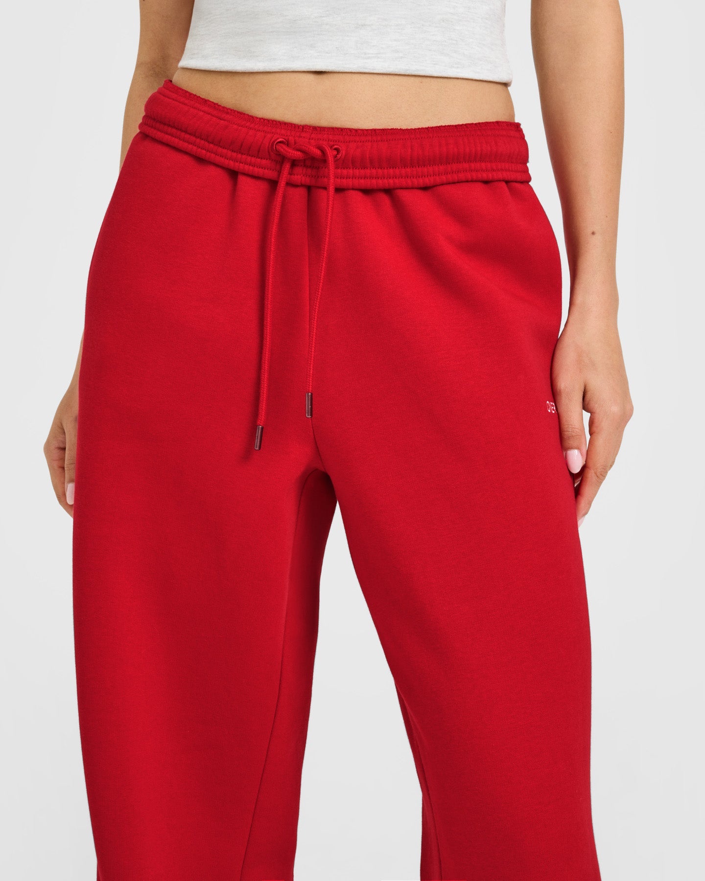 Foundations Straight Leg Joggers | Toasted Red - Image 3