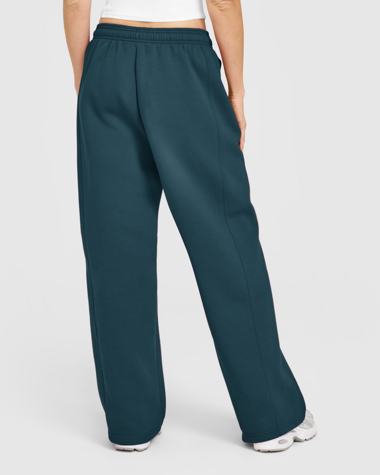 Alternative view of Foundations Straight Leg Joggers | Oil Blue