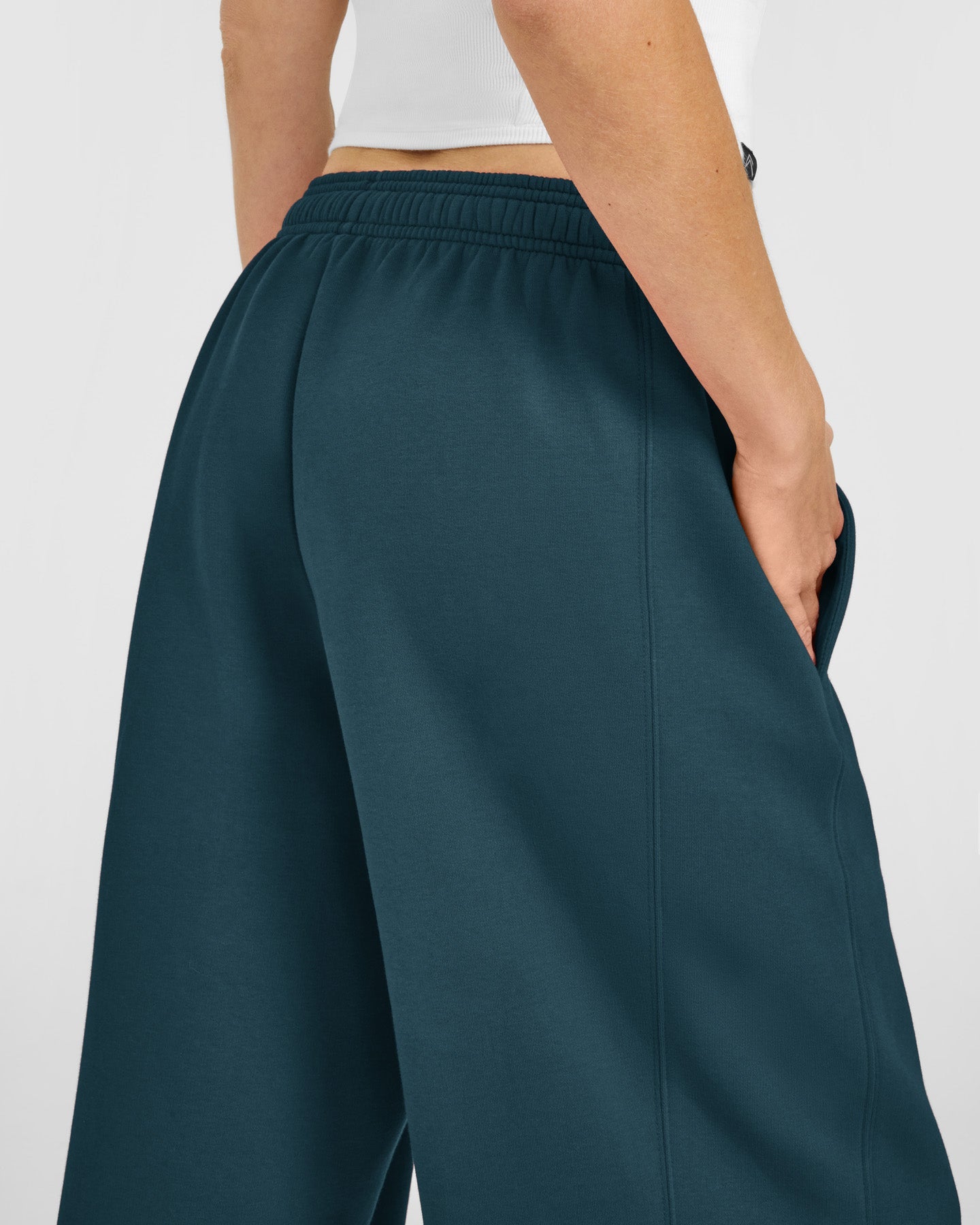 Foundations Straight Leg Joggers | Oil Blue - Image 6